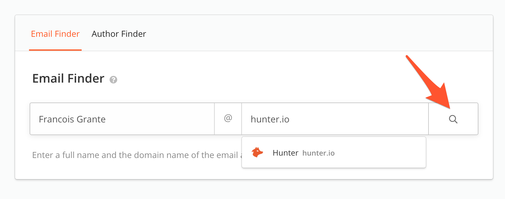 Use Email Finder