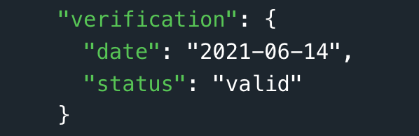 Email Finder API verification status