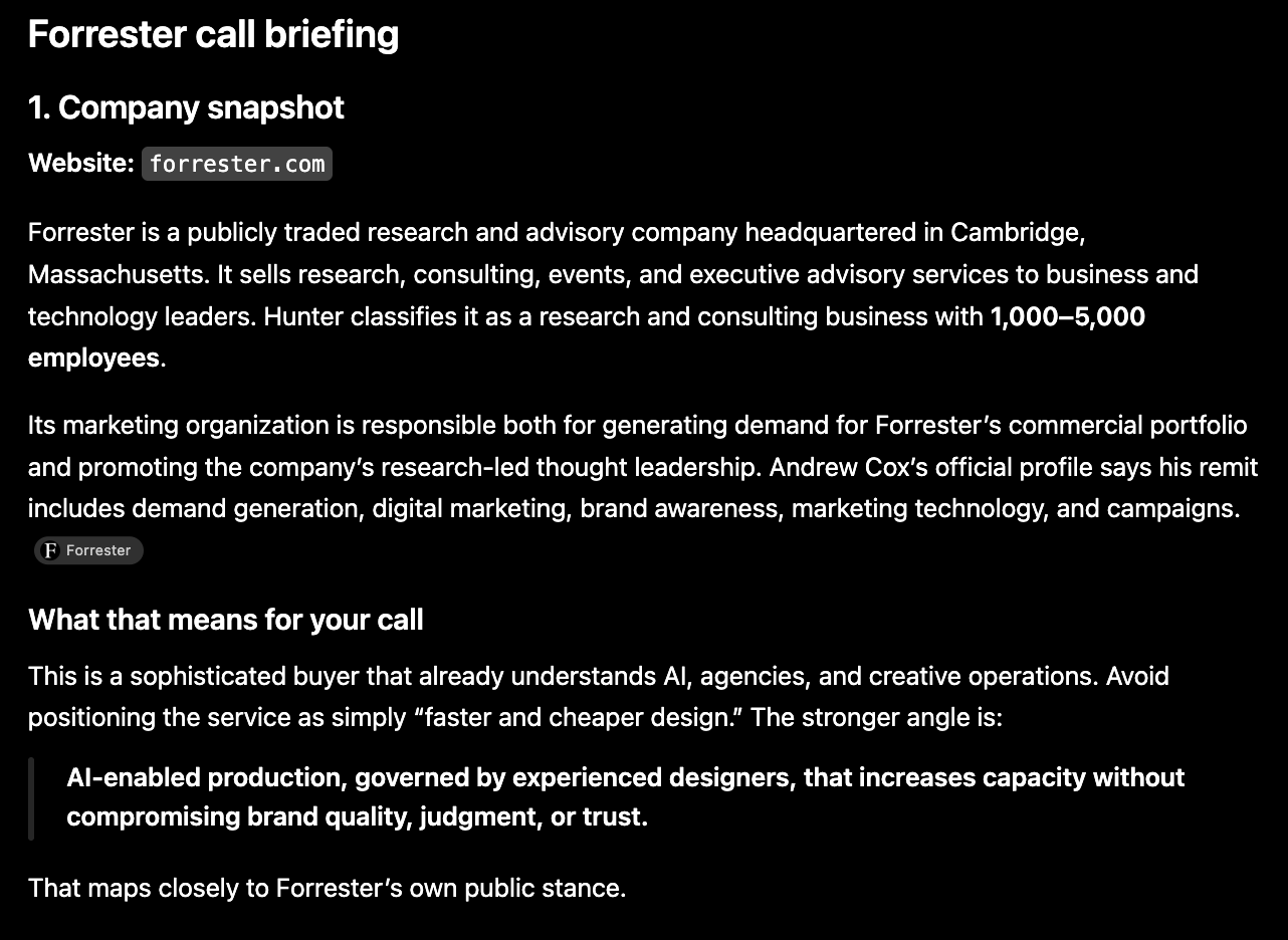 An initial overview of Forrester from Hunter and ChatGPT